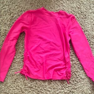 Crewcuts Pink Long-Sleeve Rashguard